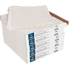 Business Source Sheet Protectors - 5 mil Thickness - For Letter 8 1/2" x 11" Sheet - 3 x Holes - Ring Binder - Top Loading - Rectangular - Clear - Polypropylene - 50 / Box
