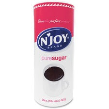 Njoy Cane Sugar - Canister - 20 oz (567 g) - Natural Sweetener - 1Each