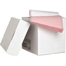 Sparco 3-part Computer Paper - Letter - 8 1/2" x 11" - 15 lb Basis Weight - 120 / Carton - Perforated