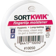 Sortkwik Fingertip Moisteners, 0.38 Oz, Pink