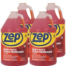 Zep High Traffic Carpet Cleaner, 1 gal, 4/Carton