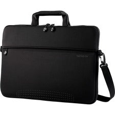 Samsonite Aramon NXT Carrying Case (Sleeve) for 14" Notebook - Black - Neoprene Body - Shoulder Strap, Handle - 10.5" Height x 14.5" Width x 1" Depth - 1 Each