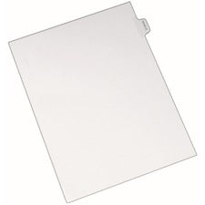 Avery® Index Divider - 25 x Divider(s) - Side Tab(s) - Exhibit 22 - 1 Tab(s)/Set - 8.5" Divider Width x 11" Divider Length - Legal - 8.50" Width x 11" Length - White Paper Divider - 1