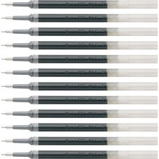 Pentel EnerGel .5mm Liquid Gel Pen Refill - 0.50 mm, Fine Point - Black Ink - Smudge Proof, Smear Proof, Quick-drying Ink, Glob-free, Smooth Writing - 12 / Box