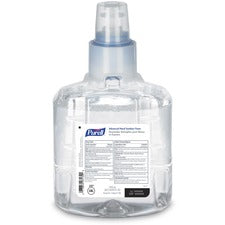 PURELL® Hand Sanitizer Foam Refill - Clean Scent - 40.6 fl oz (1200 mL) - Kill Germs - Skin, Hand - Chemical-free - 1 Each