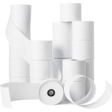 Business Source Single-ply 150' Adding Machine Rolls - 2 1/4" x 150 ft - 100 / Carton - SFI - Lint-free
