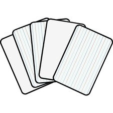 Sparco Dry-erase Lap Boards - 11" (0.9 ft) Width x 8" (0.7 ft) Height - White Surface - Plastic Frame - Rectangle - 24 / Box