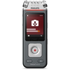 Philips VoiceTracer Audio Recorder - 8 GBmicroSD Supported - 2" LCD - MP3, WAV, WMA - Headphone - 2147 HourspeaceRecording Time - Portable