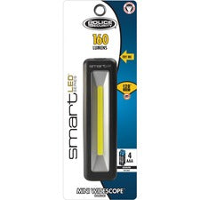 Police Security Mini Widescope Work Light - AAA - Black