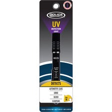 Police Security Ultraviolet Inspection Light - AAA - Aluminum - Black