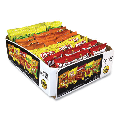 Flamin' Hot Mix Variety Pack, Assorted Flavors, Assorted Size Bag, 30 Bags/carton, Ships In 1-3 Business Days