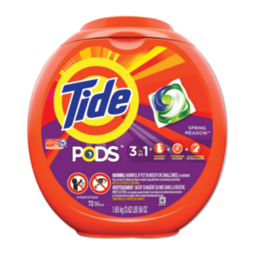Pods, Unscented, 81 Pods/tub, 4 Tubs Carton