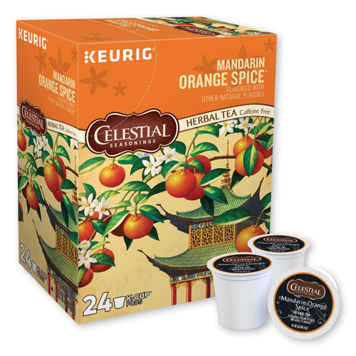 Mandarin Orange Spice Herb Tea K-cups, 96/carton