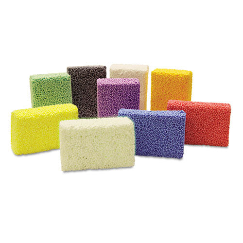 Squishy Foam Classpack, 9 Assorted Colors, 36 Blocks