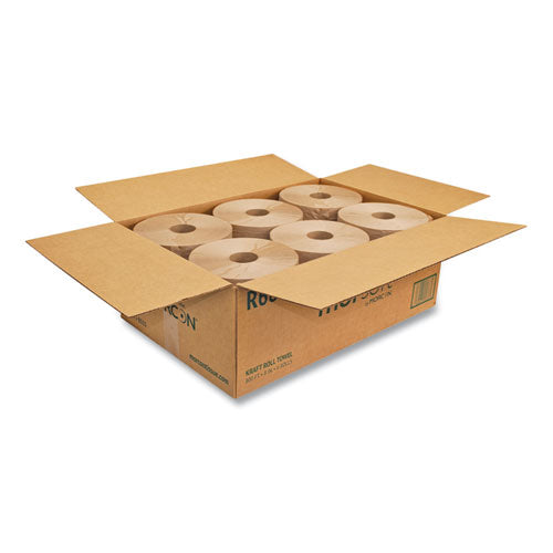Morsoft Universal Roll Towels, 8" X 800 Ft, Brown, 6 Rolls/carton