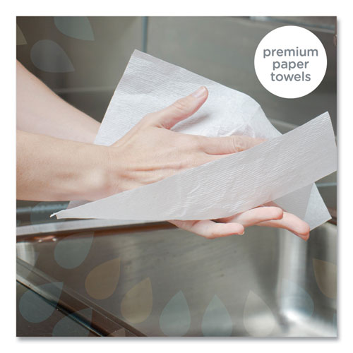 Ultra Soft Hand Towels, Pop-up Box, 1-ply, 8.9 X 10, White, 70/box, 18 Boxes/carton