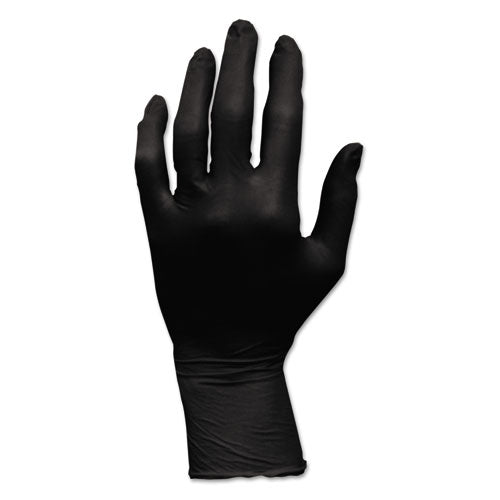 Proworks Grizzlynite Nitrile Gloves, Black, X-large, 1,000/carton