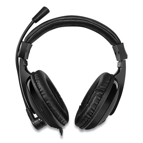 Xtream H5 Binaural Over The Head Multimedia Headset With Mic, Black