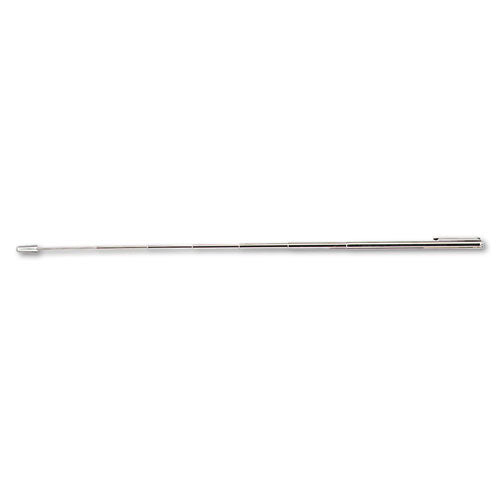 Slimline Pen-size Pocket Pointer With Clip, Extends To 24.5", Silver