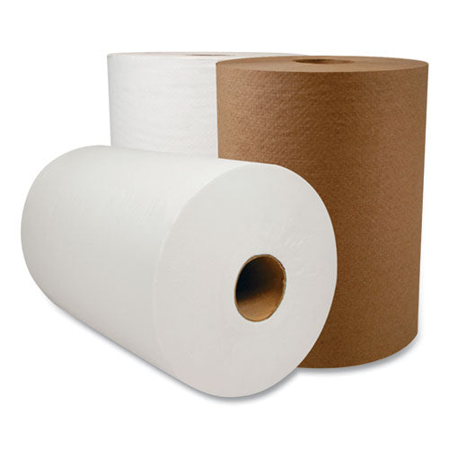 10 Inch Tad Roll Towels, 1-ply, 10" X 550 Ft, White, 6 Rolls/carton
