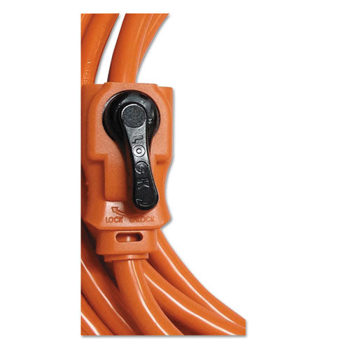 Indoor/outdoor Extension Cord, 25 Ft, 13 A, Orange