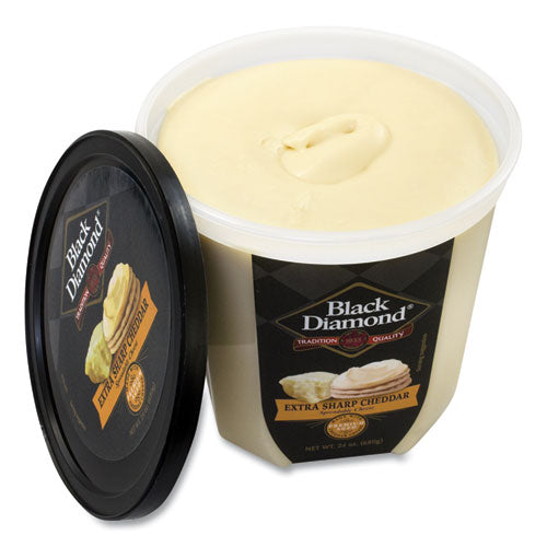 Extra Sharp White Cheddar Cheese Spread, 24 Oz Tub, Ships In 1-3 Business Days