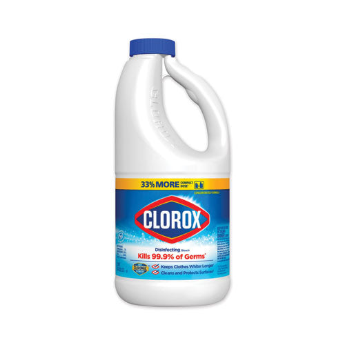 Regular Bleach With Cloromax Technology, 81 Oz Bottle, 6/carton