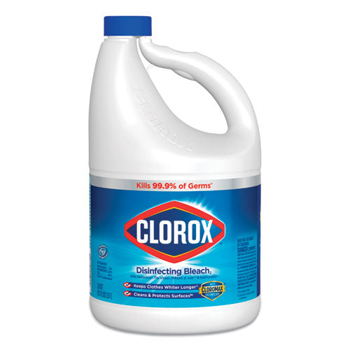 Regular Bleach With Cloromax Technology, 81 Oz Bottle, 6/carton