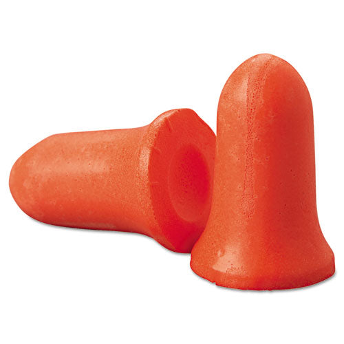 Maximum Single-use Earplugs, Leight Source 500 Refill, Cordless, 33nrr, Coral, 500 Pairs