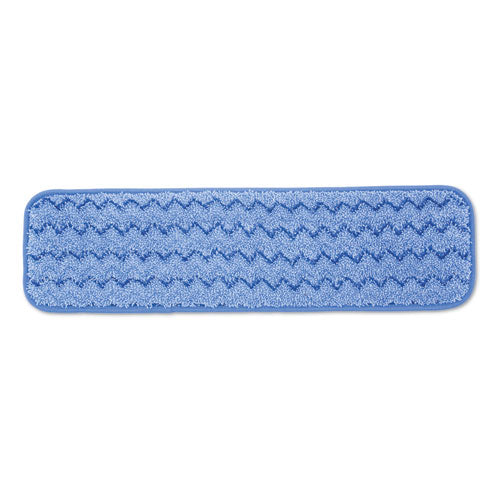Microfiber Wet Mopping Pad, 18.5" X 5.5" X 0.5", Red