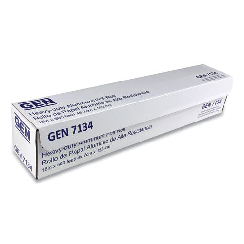 Heavy-duty Aluminum Foil Roll, 12" X 500 Ft, 6/carton