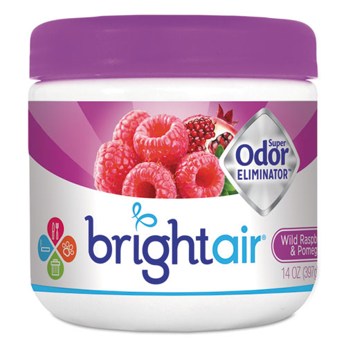 Super Odor Eliminator, Mandarin Orange And Fresh Lemon, 14 Oz Jar, 6/carton