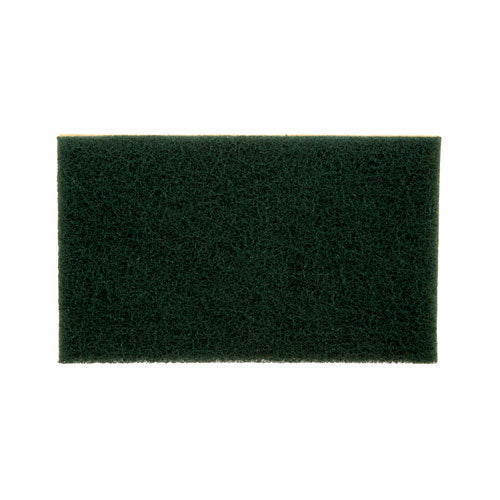 Niagara Medium Duty Scrubbing Sponge 74n, 3.6 X 6, 1" Thick, Yellow/green, 20/carton