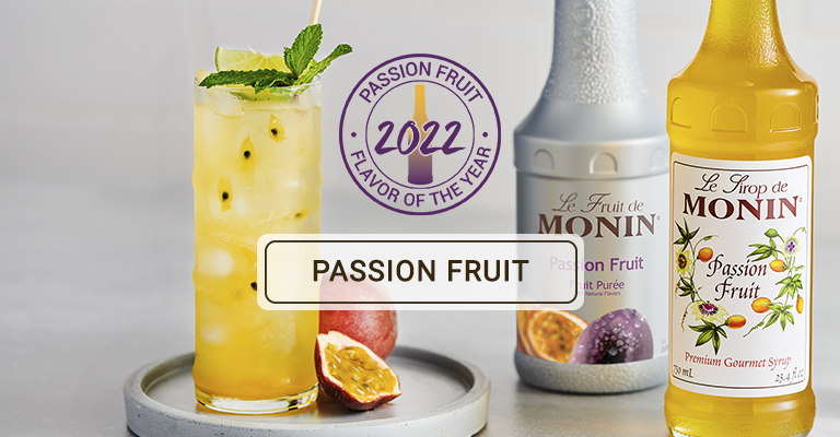 Monin Flavor of the Year 2022 - Passion Fruit