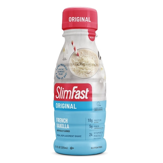 Slimfast Original Ready To Drink French Vanilla Shake-11 fl oz.s-8/Box-3/Case
