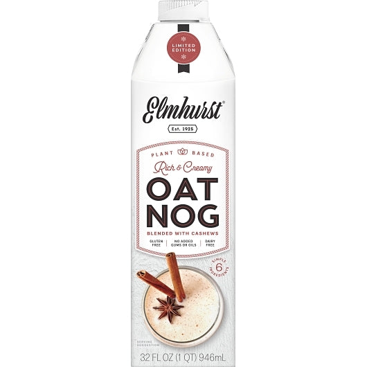 Elmhurst Milked Oat Nog-32 fl oz.-6/Case