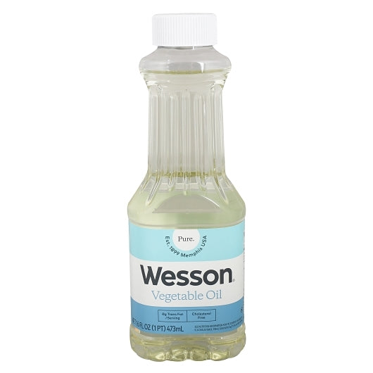 Wesson Vegetable Oil-16 fl oz.s-16/Case