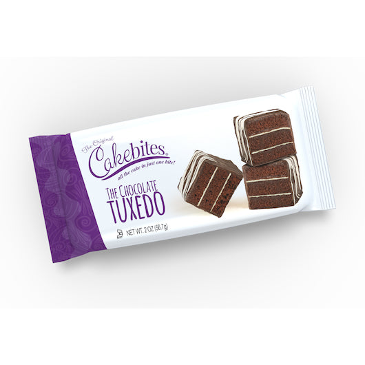 Cookies United Cakebites Chocolate Tuxedo-1/Box-8/Display Box-96/Case