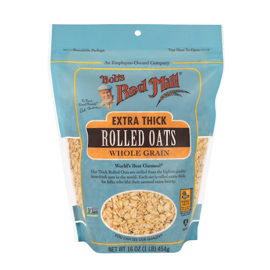 Bob's Red Mill Extra Thick Rolled Oats-16 oz. Bag-4/Case