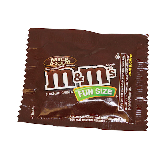 M&M's Fun Size Milk Chocolate-20 lb.-1/Case MPN# 307744 – Round Eye Supply