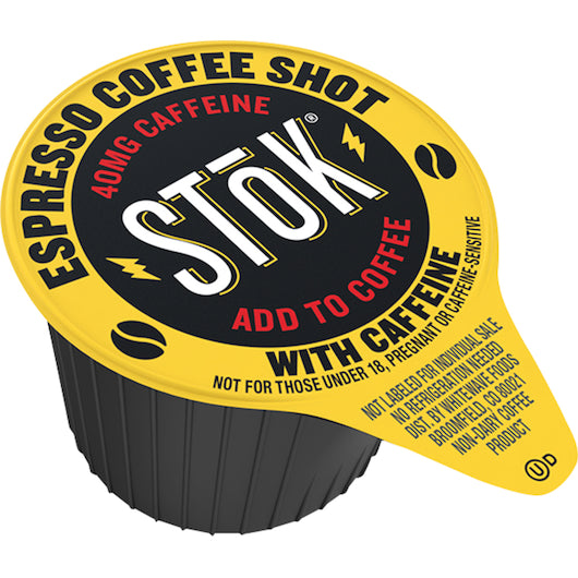 Stok Caffeinated Black Coffee Shot-264 Count-1/Case