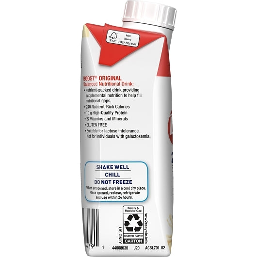 Boost Very Vanilla-8.01 fl oz.-24/Case