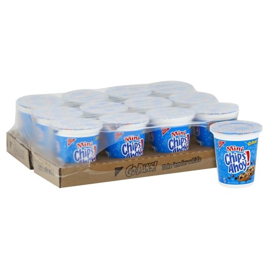Chips Ahoy Mini Cookie Go Pack-3.5 oz.-12/Case
