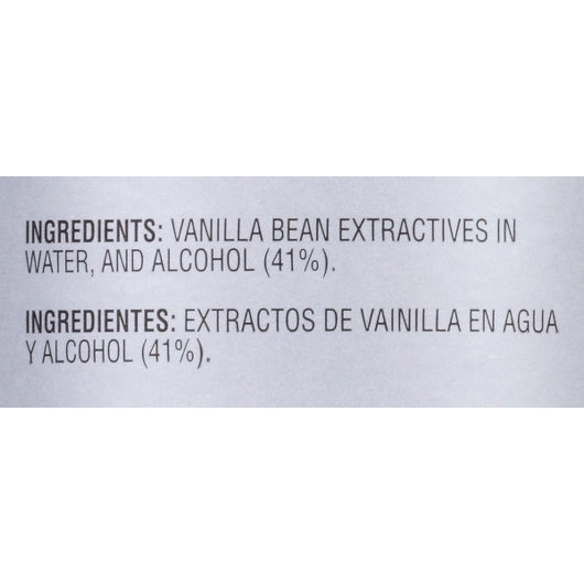 Mccormick Vanilla Extract-1 Quart-6/Case