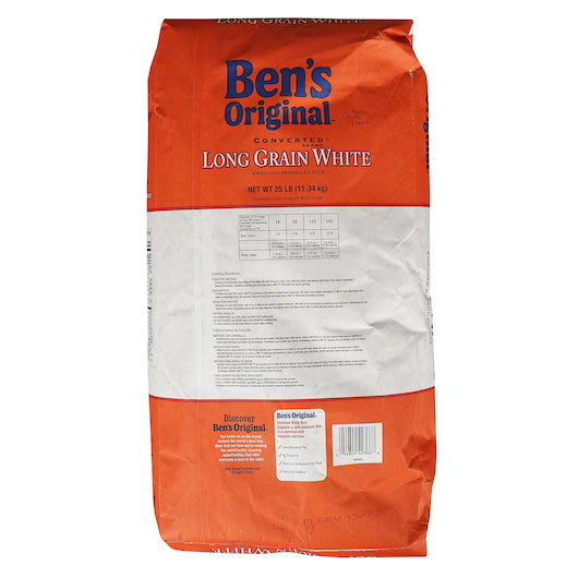 Ben's Original Long Grain White Rice-25 lb.