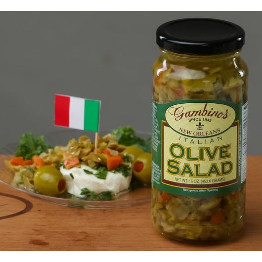 Gambinos Italian Olive Salad-1 Gallon-2/Case