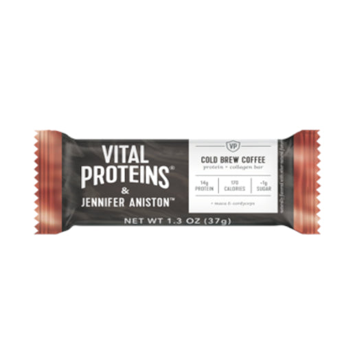 Vital Proteins Jennifer Aniston Protein + Collagen Cold Brew Coffee Bar-1.3 oz.-12/Box-4/Case