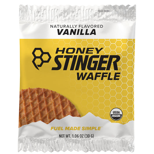 Honey Stinger Organic Vanilla Waffle-1 Each-12/Box-8/Case