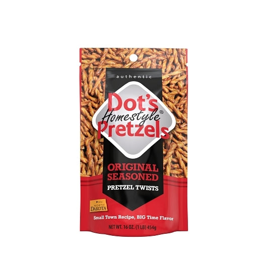 Dot's Pretzels Original-16 oz. Bag-10/Case