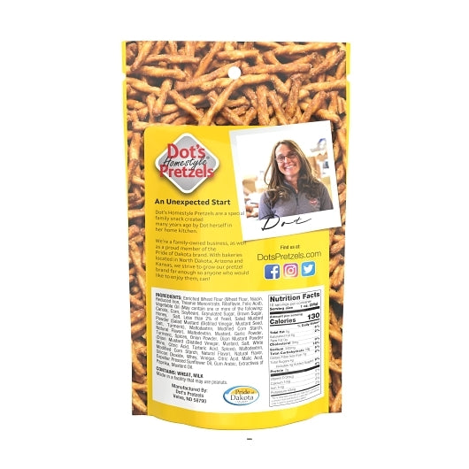 Dot's Pretzels Honey Mustard-16 oz. Bag-10/Case